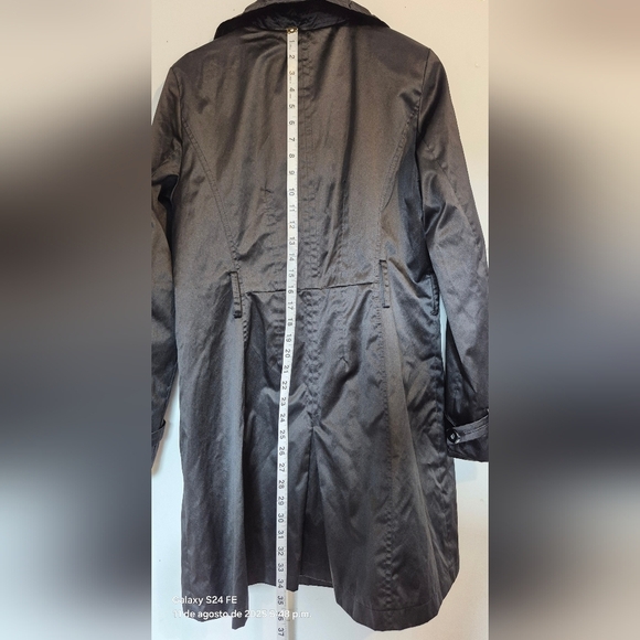 Apt. 9 Dark Gray Trench Coat - Picture 6 of 10
